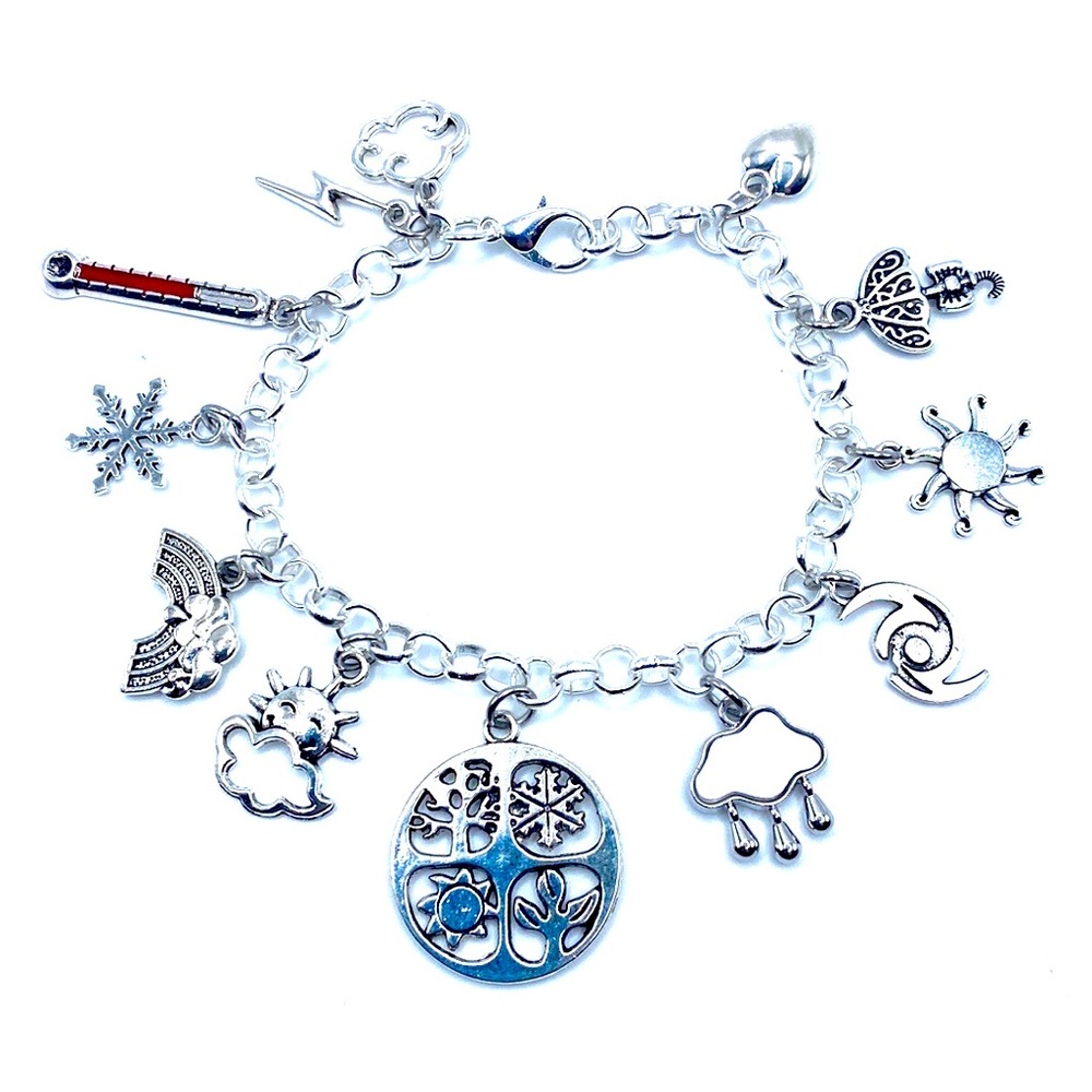 Meteorologist Charm Bracelet Weather Girl